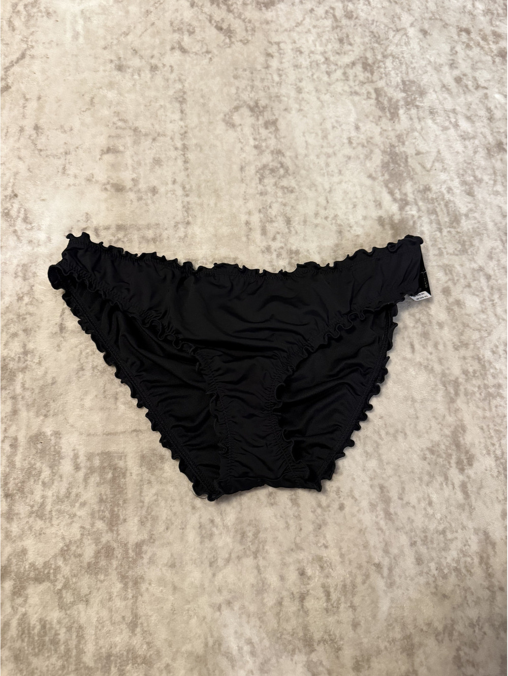 Victoria Secret Black Swim Cheeky Bottom L/G - Picture 2 of 4